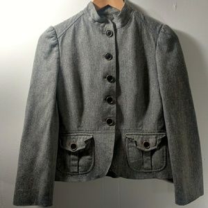 Banana Republic Wool Grey Blazer